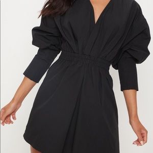 NWT pretty little thing black dress size 2